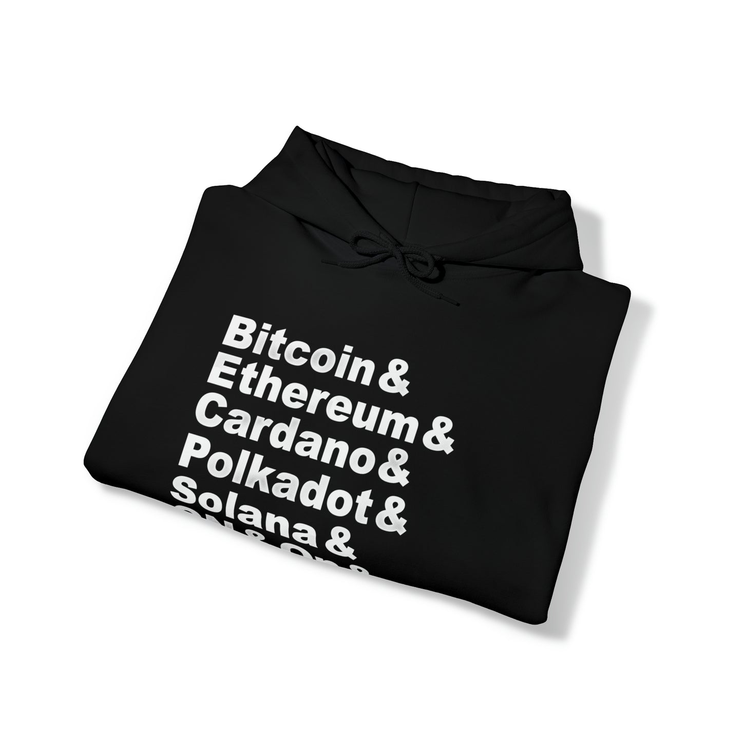 Crypto Currencies Hooded Sweatshirt