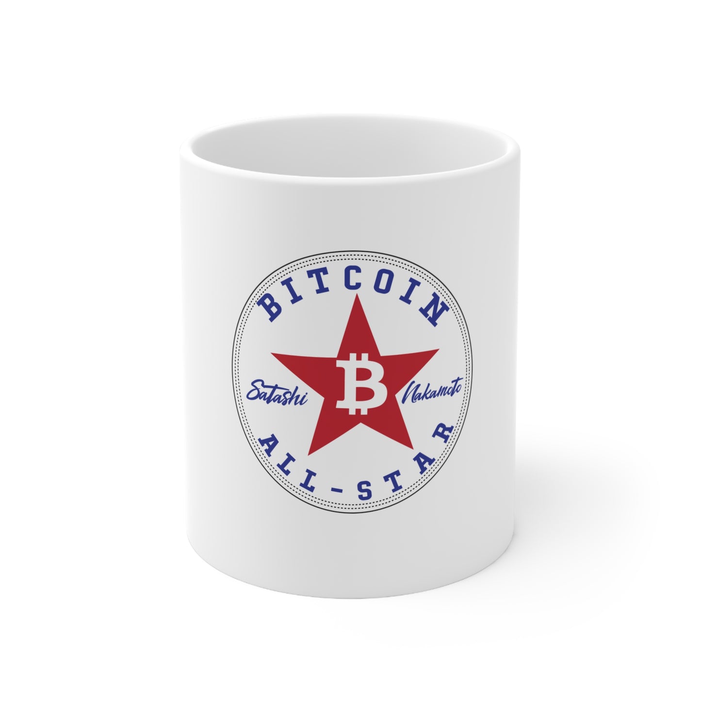 Bitcoin Allstar Mug, 15oz