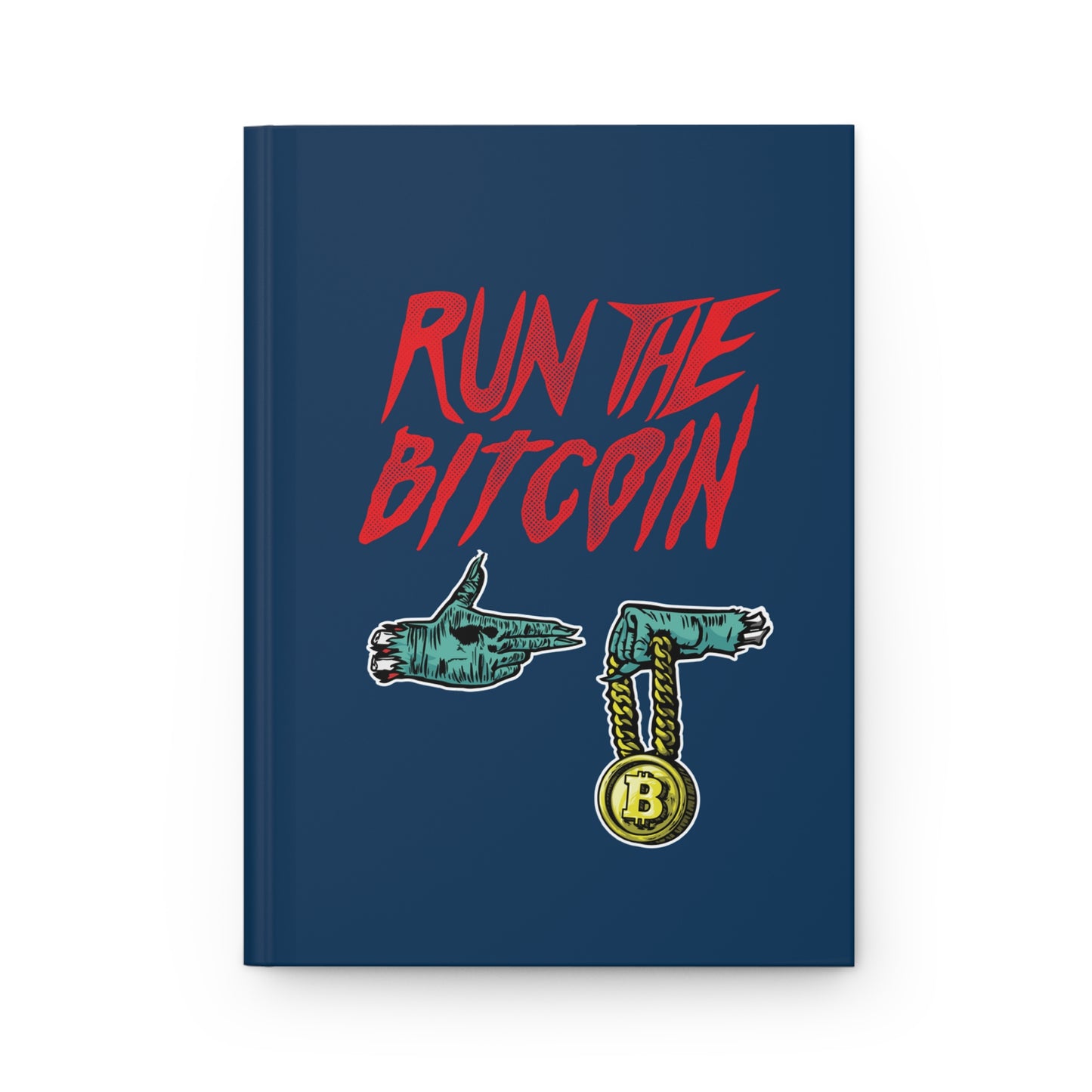 Hardcover Run The Crypto Journal Matte