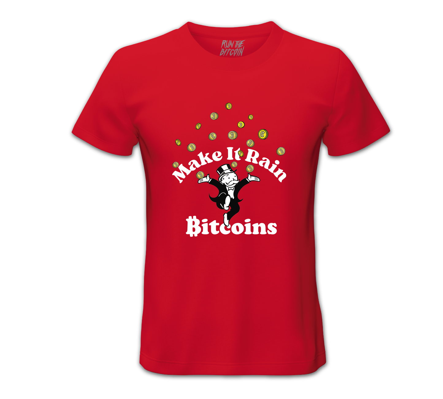 Make It Rain Bitcoins Tee