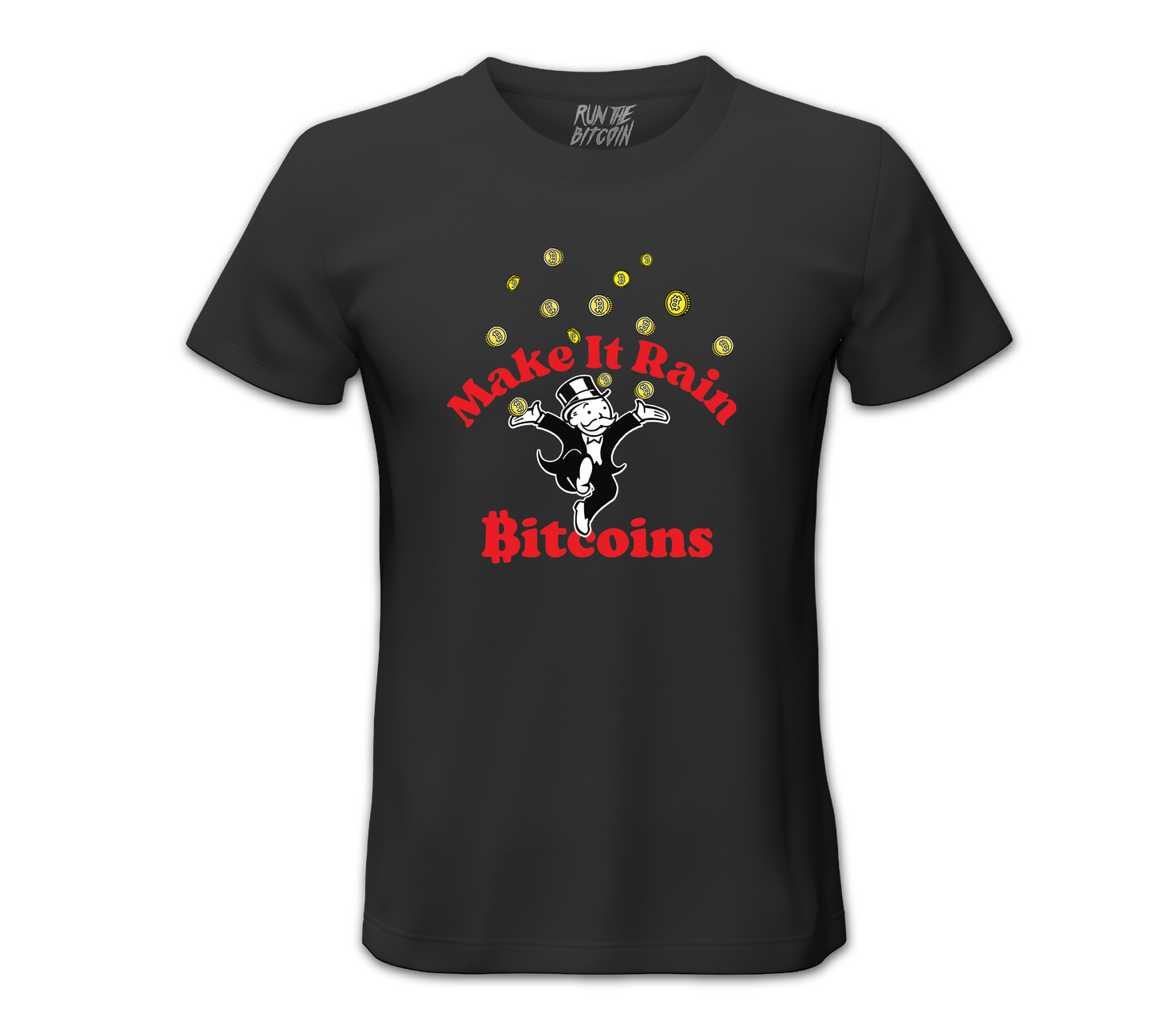 Make It Rain Bitcoins Tee