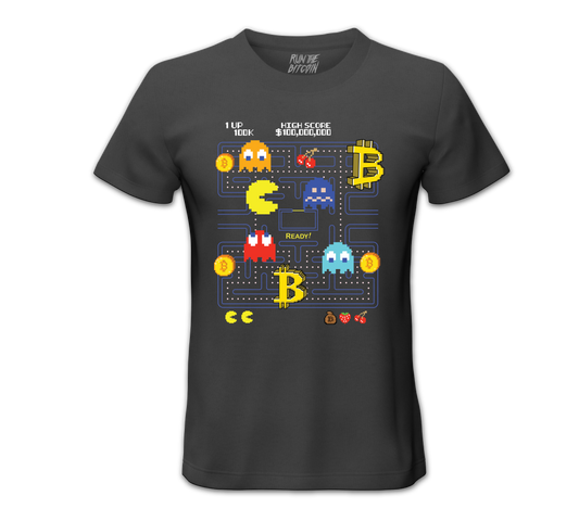 Pac Man Bitcoin Tee