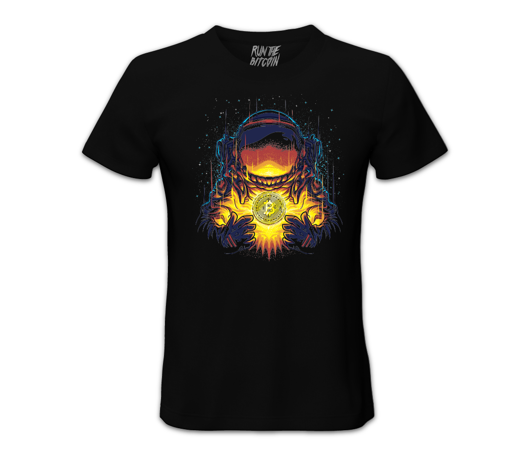 Spaceman Bitcoin Discovery Tee