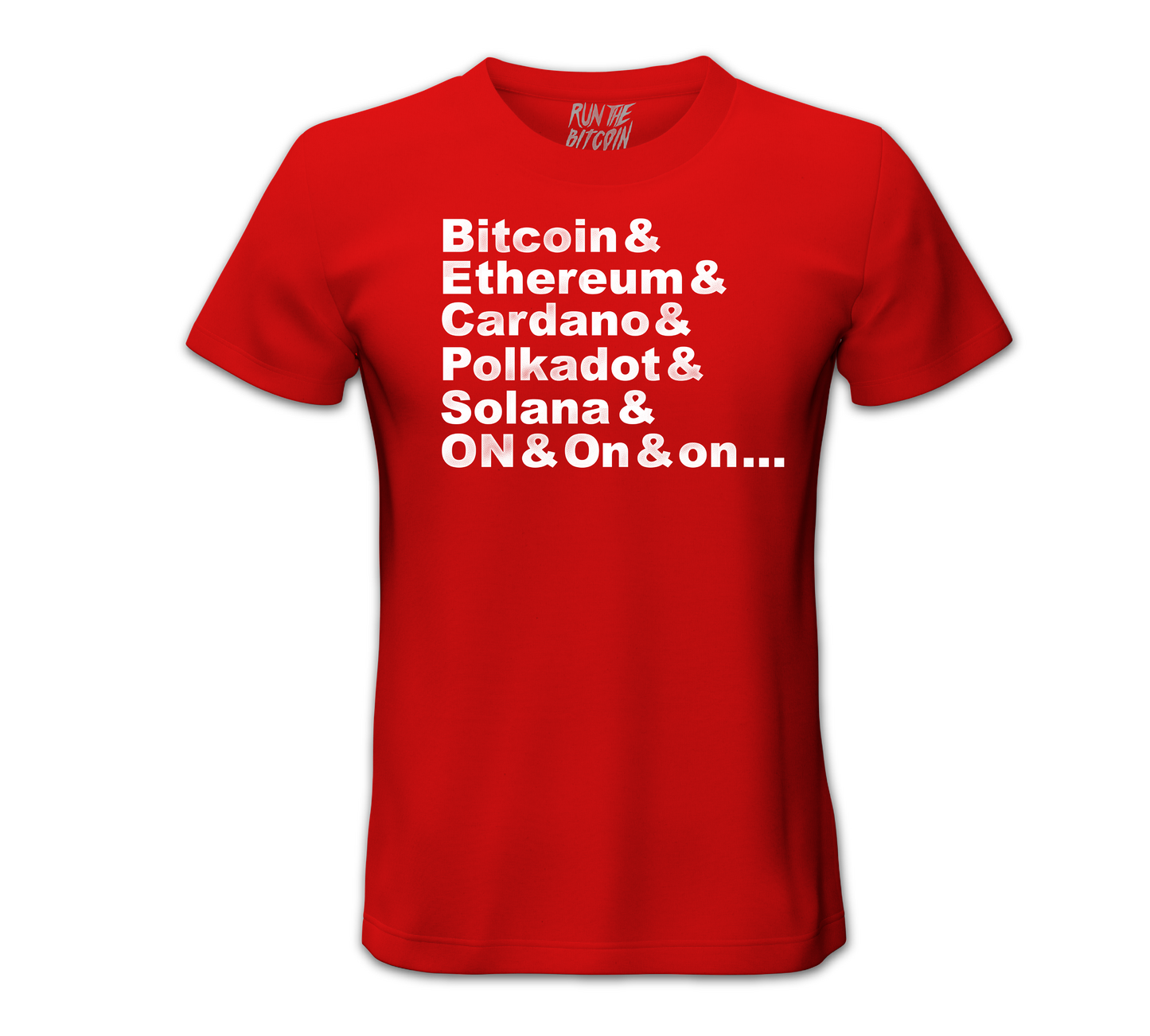 Crypto Names Tee