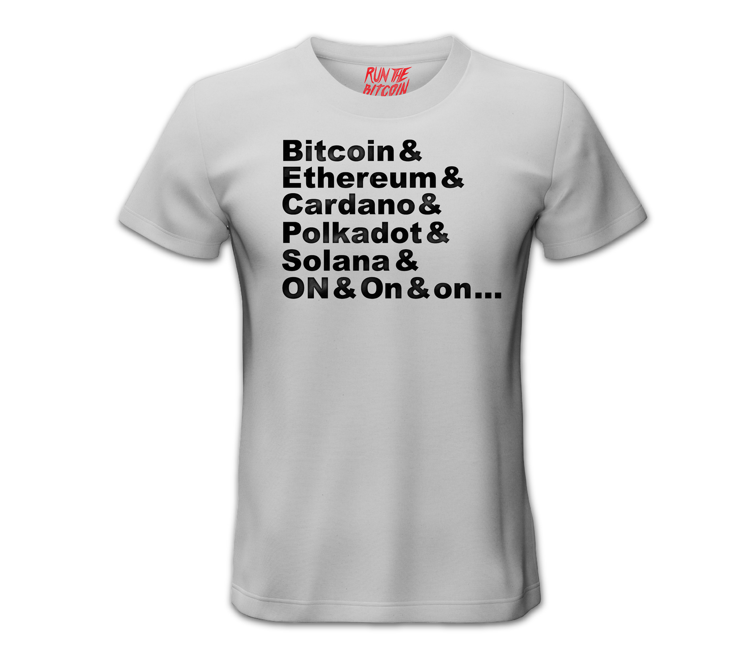 Crypto Names Tee